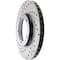 Centric Parts Sport Drilled/Slotted Brake Rotor, 127.37001R 127.37001R - alternate 4